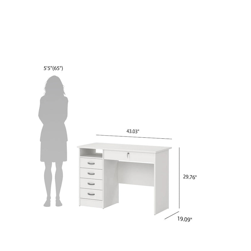 Bureau 5 tiroirs Skylar de Porch & Den