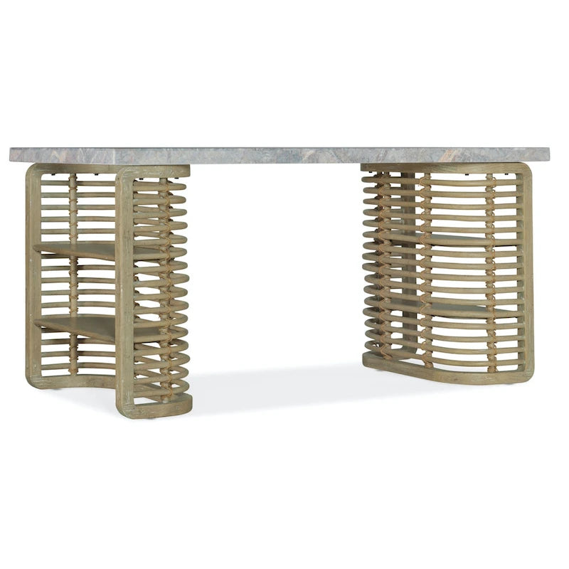 Bureau d'écriture côtier moderne Hooker Furniture Surfrider 60 po de large