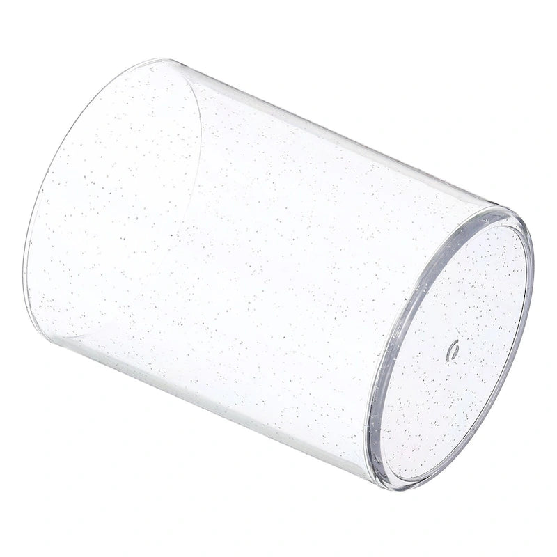 Porte-Crayon Acrylique, Porte-Pinceaux de Maquillage, Organisateur de Bureau Rond