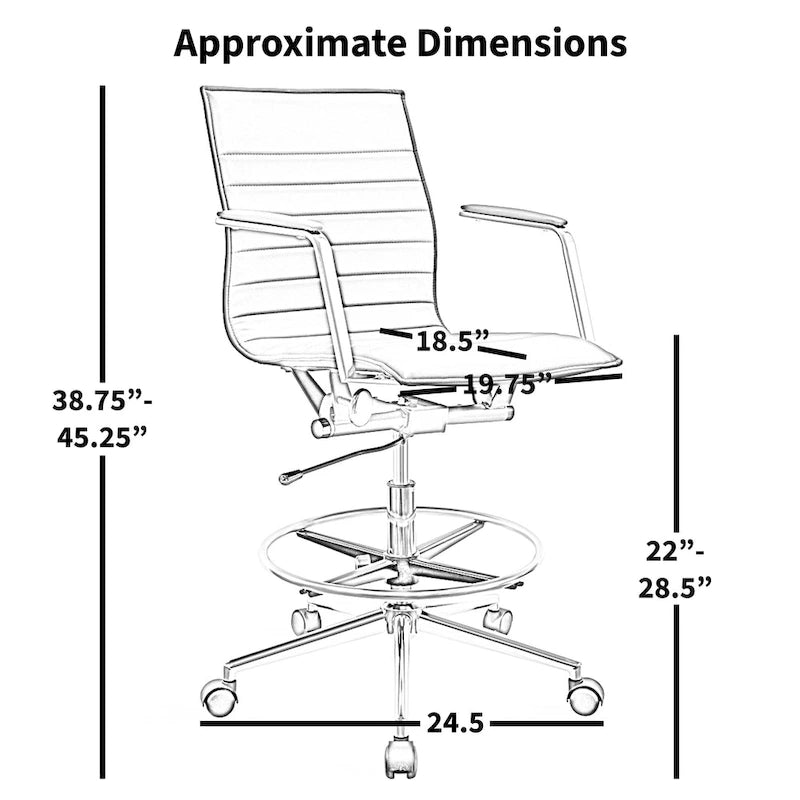 Chaise de dessinateur moderne