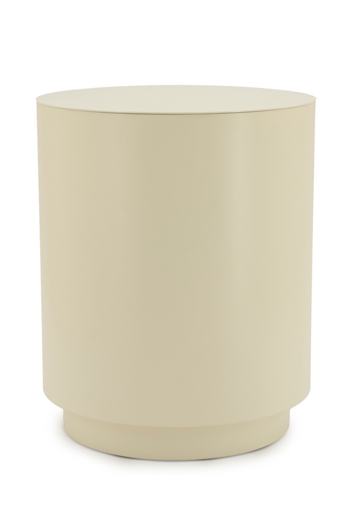 Table d'appoint cylindrique en fer