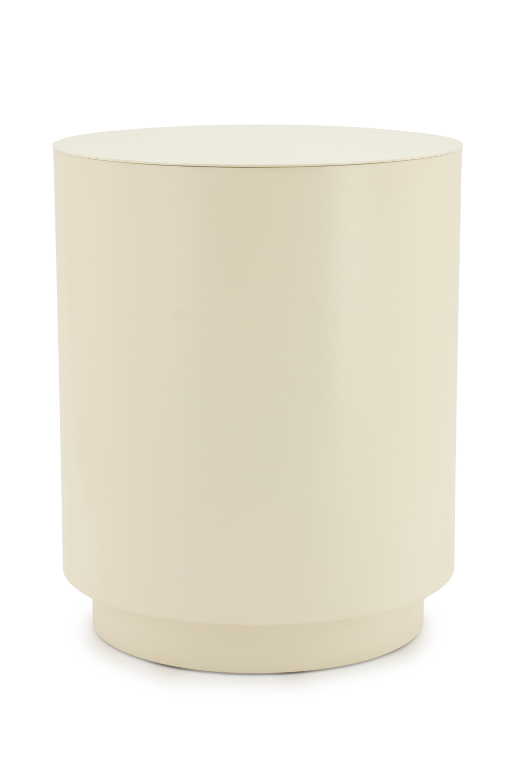 Table d'appoint cylindrique en fer