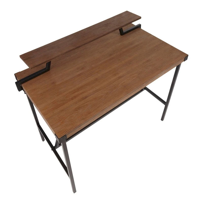 Bureau debout Gunn de Carbon Loft avec tablette amovible