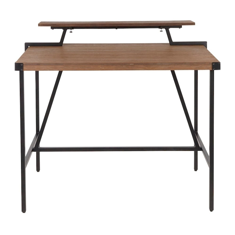 Bureau debout Gunn de Carbon Loft avec tablette amovible