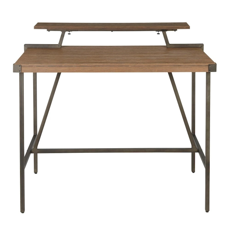 Bureau debout Gunn de Carbon Loft avec tablette amovible