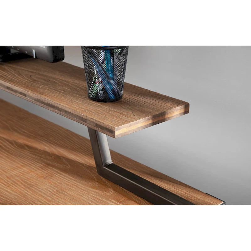 Bureau debout Gunn de Carbon Loft avec tablette amovible