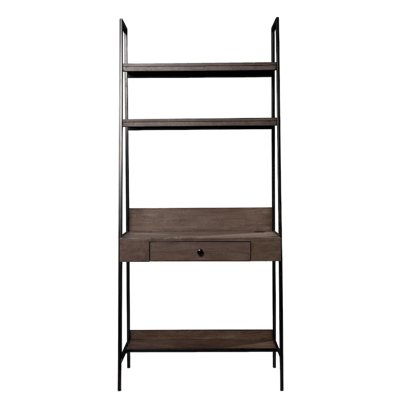 Bureau échelle industriel en bois gris Luesta de SEI Furniture