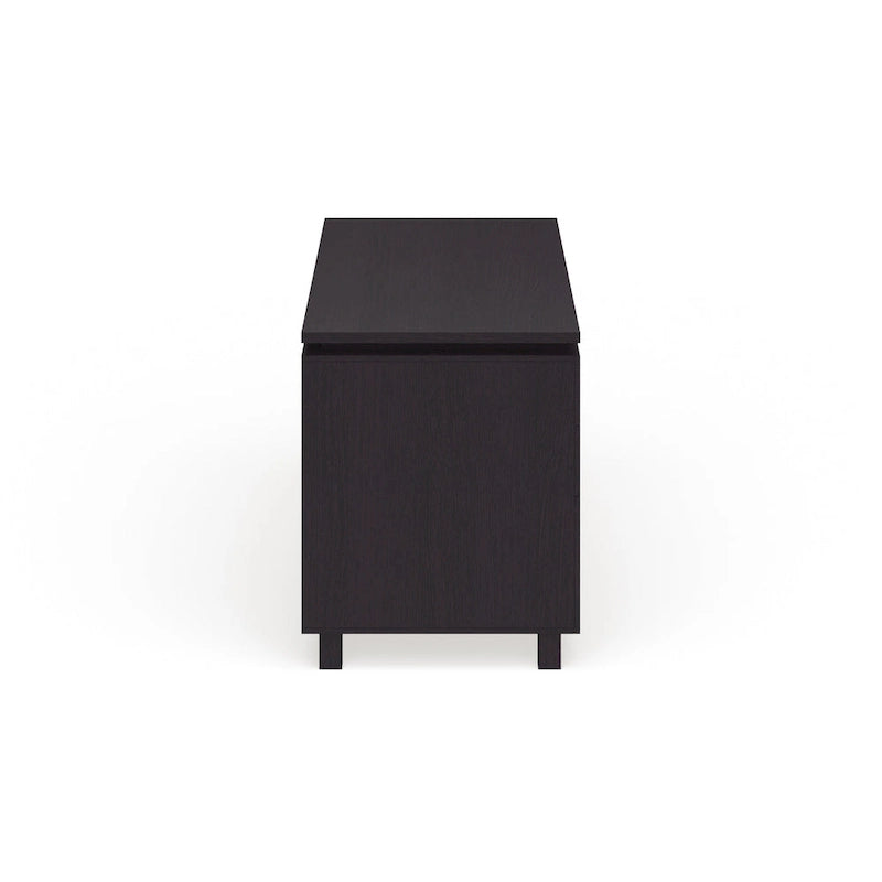 Bureau informatique Morr Modern Espresso de 59 pouces en bois avec 2 tiroirs par Furniture of America