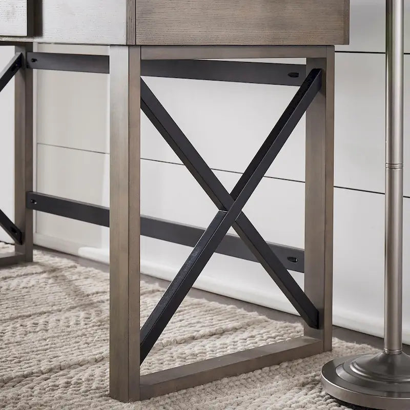 Bureau relevable avec station de charge Murali par iNSPIRE Q Modern