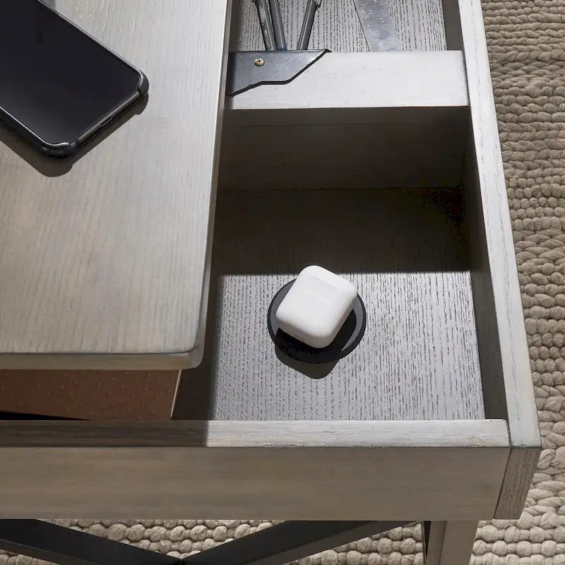 Bureau relevable avec station de charge Murali par iNSPIRE Q Modern