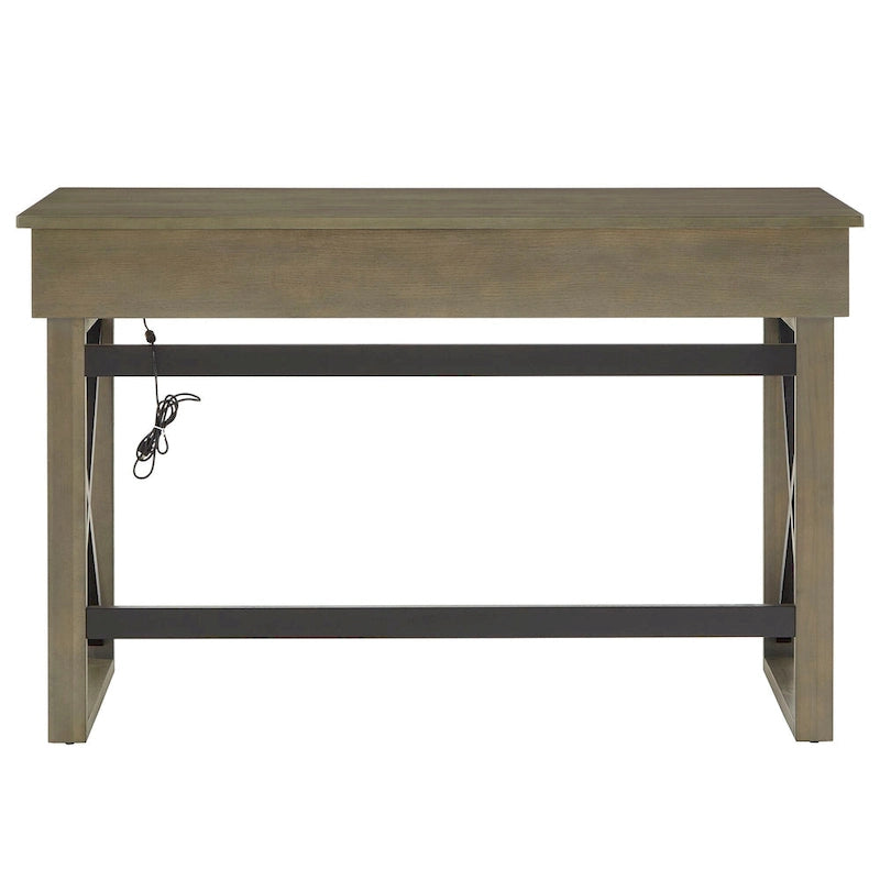 Bureau relevable avec station de charge Murali par iNSPIRE Q Modern