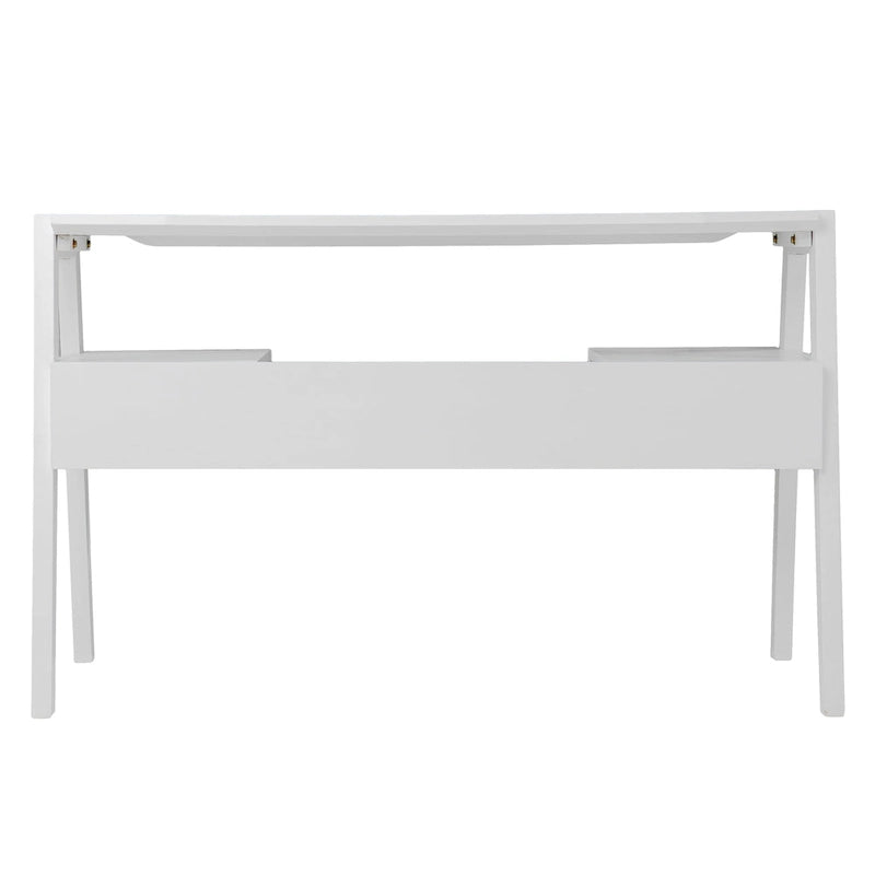 SEI Furniture Casella - Bureau d'écriture style Mid-Century moderne avec rangement