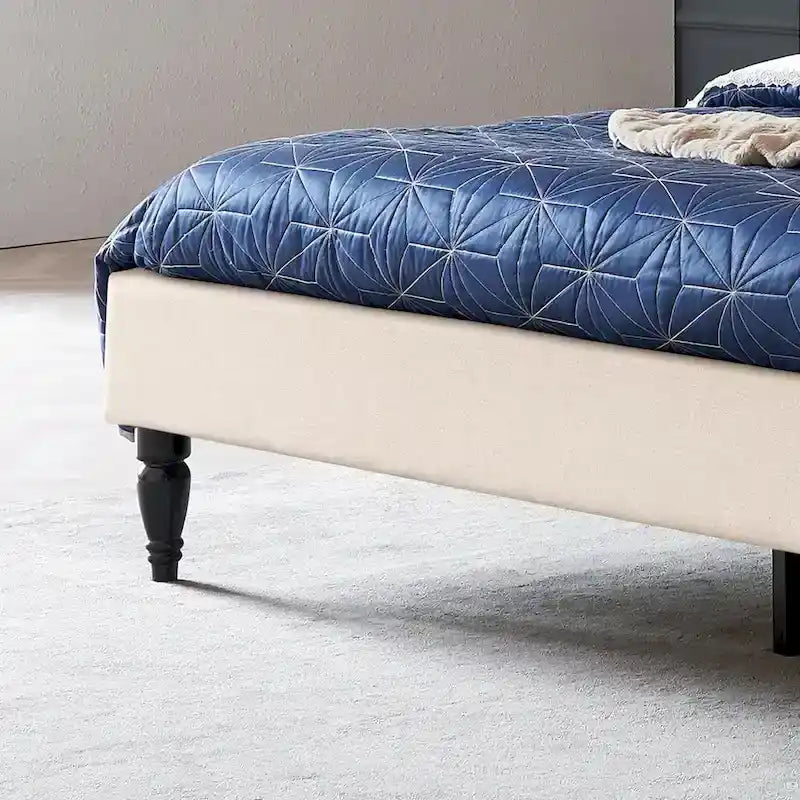 Lit plateforme rembourré King Atterbury par Christopher Knight Home