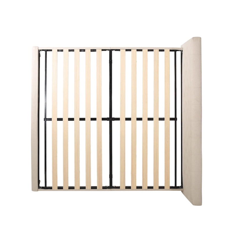 Lit plateforme rembourré King Atterbury par Christopher Knight Home