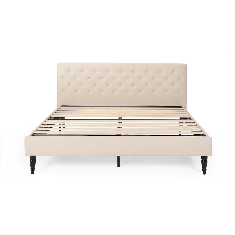 Lit plateforme rembourré King Atterbury par Christopher Knight Home