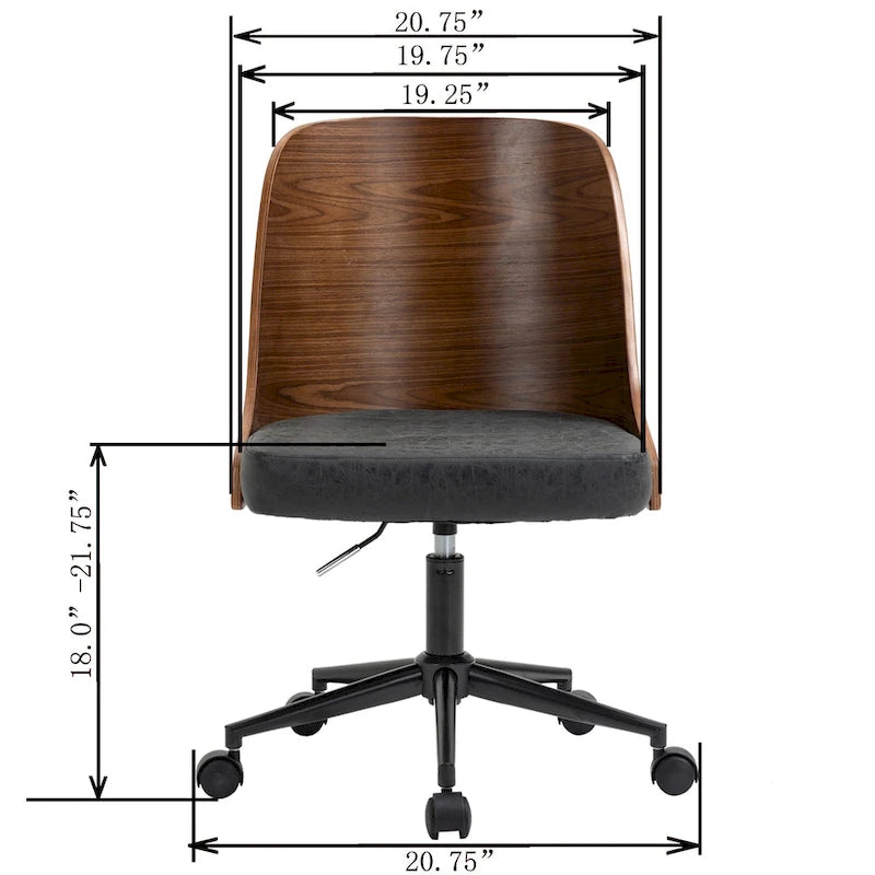Chaise de bureau à domicile et de bureau OS Home and Office - N/A
