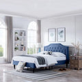 Lit plateforme Queen tapissé Elinor de Christopher Knight Home