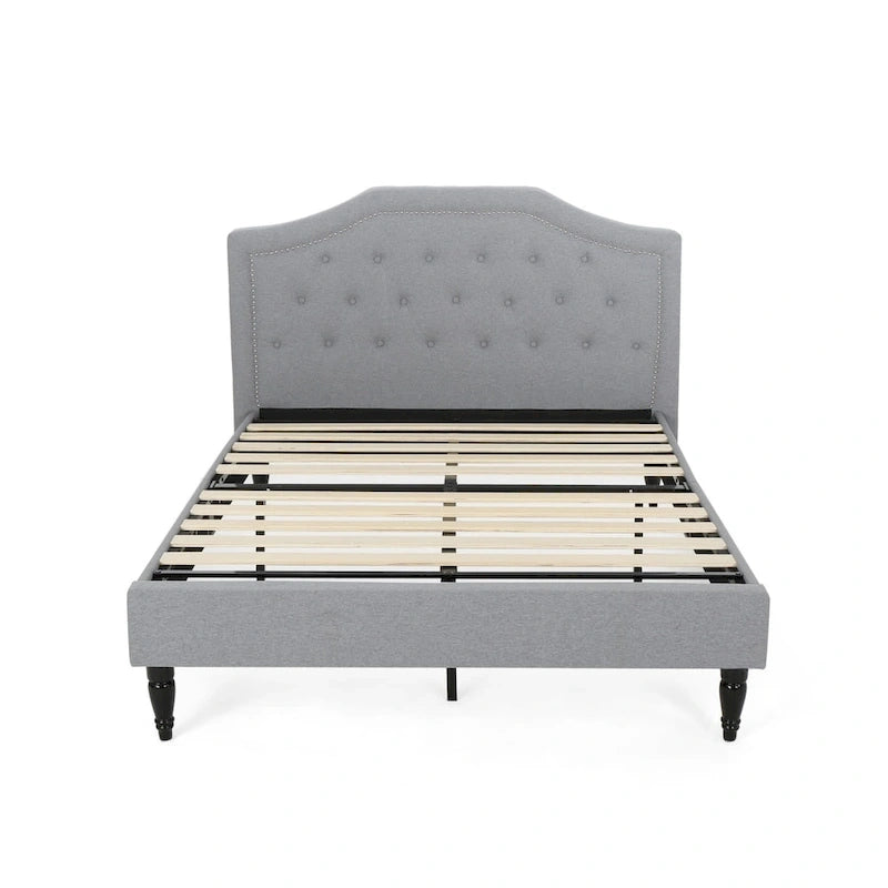 Lit plateforme Queen tapissé Elinor de Christopher Knight Home
