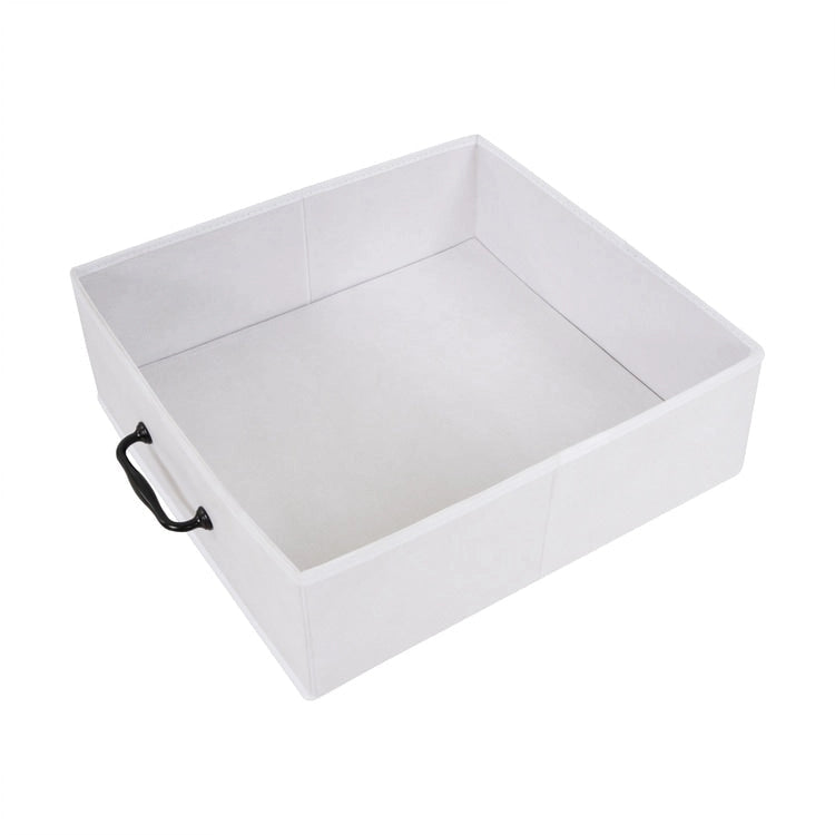 Meuble de classement mobile à 2 tiroirs avec support d'imprimante roulant avec étagère de rangement ouverte, armoire de classement verticale en tissu
