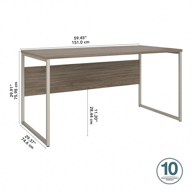 Table d'ordinateur de bureau Hybrid 60W x 30D par Bush Business Furniture
