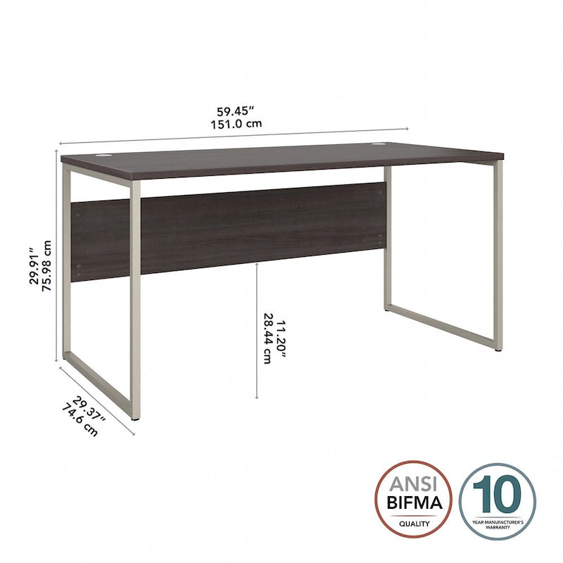 Table d'ordinateur de bureau Hybrid 60W x 30D par Bush Business Furniture
