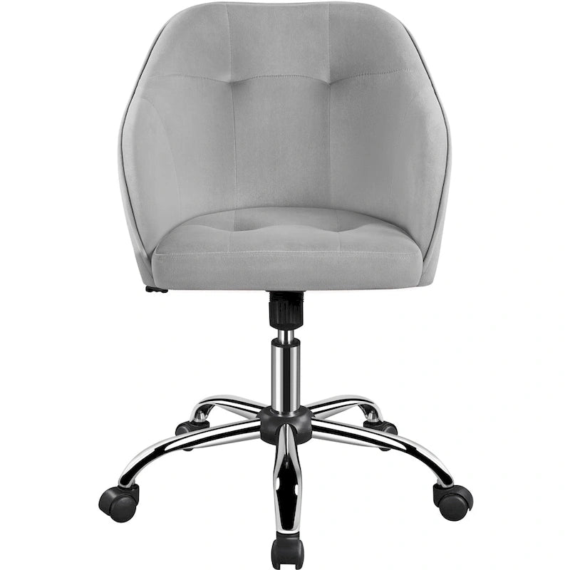 Chaise de bureau Yaheetech pour la maison, réglable en hauteur, pivotante à 360°