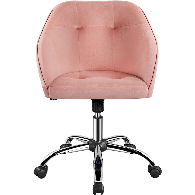 Chaise de bureau Yaheetech pour la maison, réglable en hauteur, pivotante à 360°