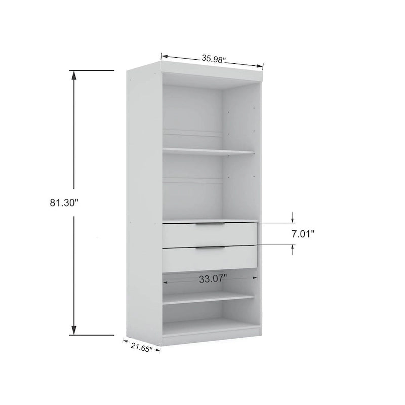 Armoire de rangement moderne Mulberry 2.0
