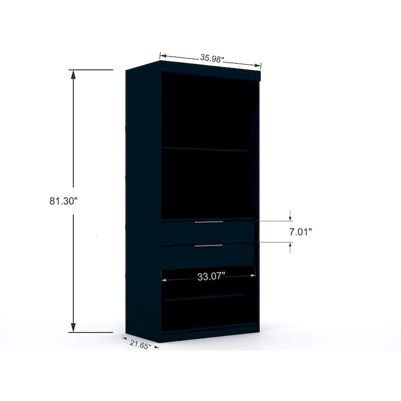 Armoire de rangement moderne Mulberry 2.0
