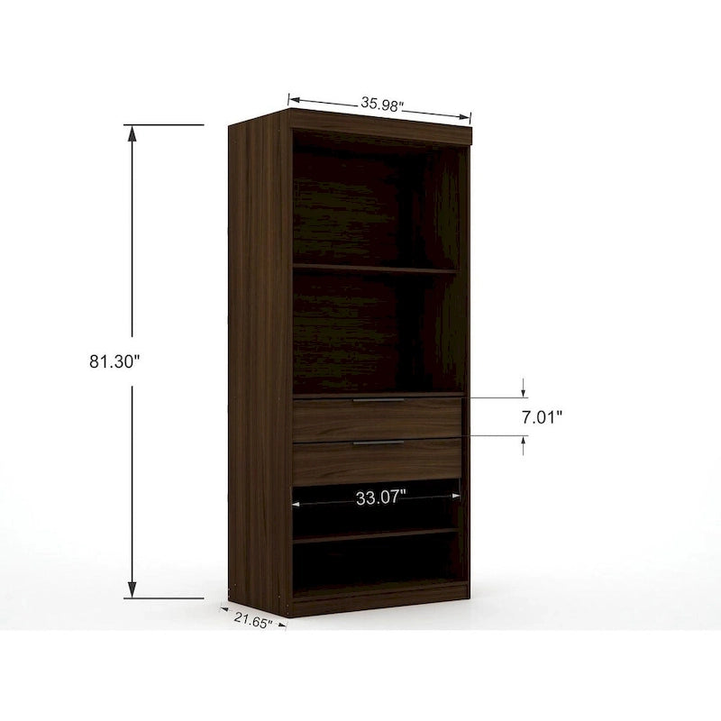 Armoire de rangement moderne Mulberry 2.0