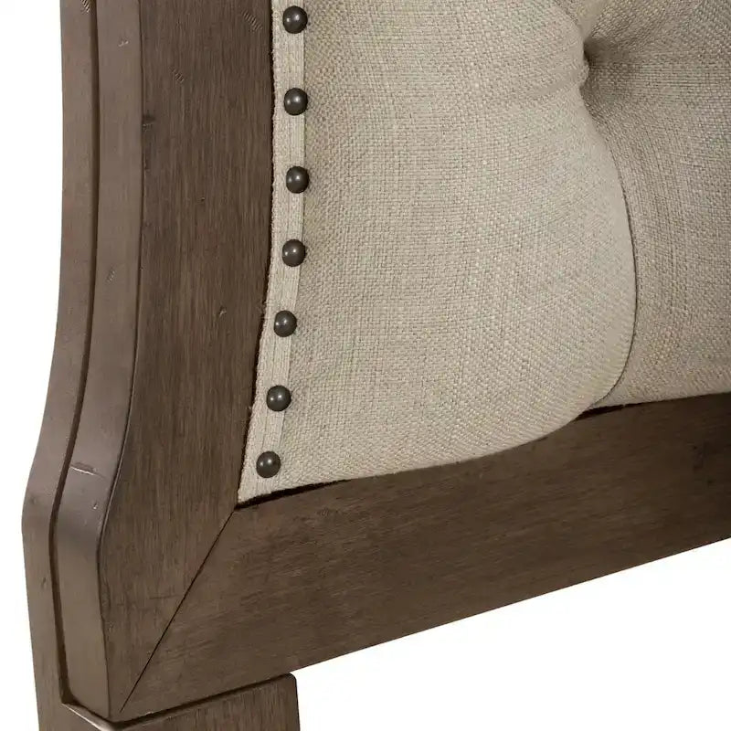Lit de berger queen Americana Farmhouse Dusty Taupe