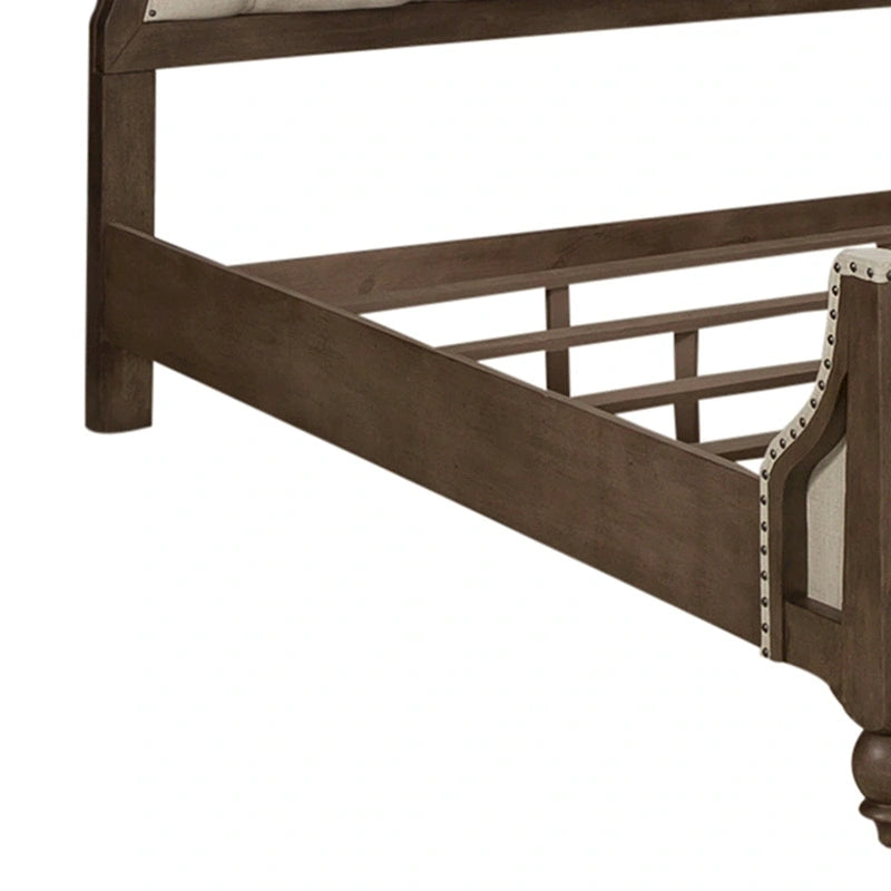 Lit de berger queen Americana Farmhouse Dusty Taupe