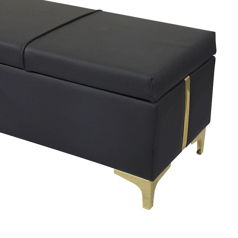 Ensembles de chambre à coucher 2 pièces, lit plateforme tapissé de taille Queen