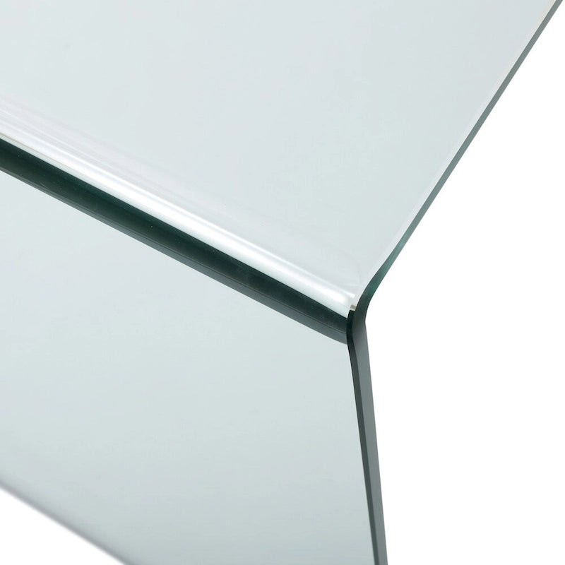Bureau en verre trempé Ramona par Christopher Knight Home