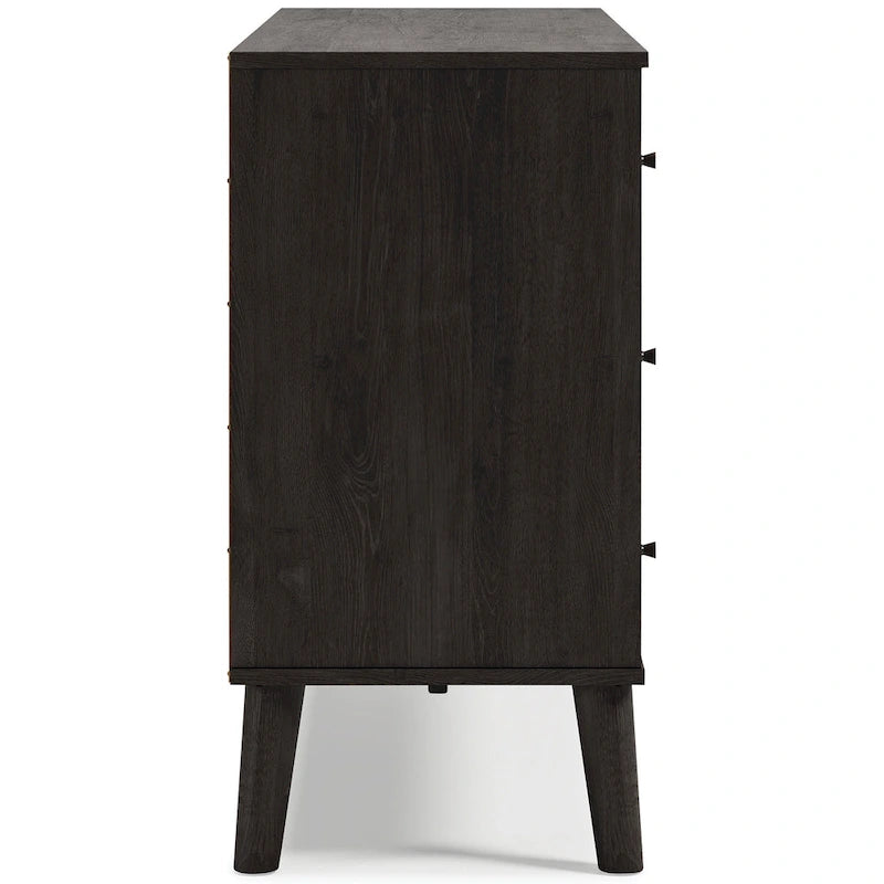 Commode à 6 tiroirs au fini grain de bois Piperton de Signature Design by Ashley