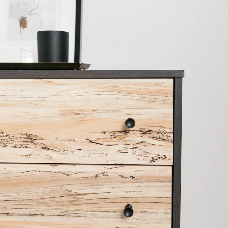 Commode à 6 tiroirs au fini grain de bois Piperton de Signature Design by Ashley