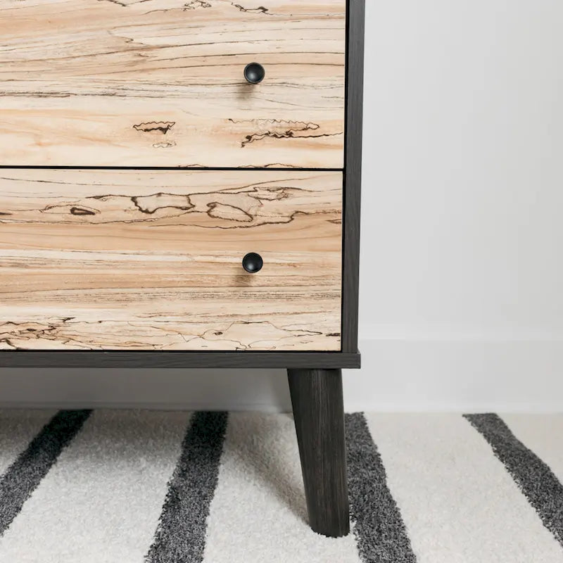 Commode à 6 tiroirs au fini grain de bois Piperton de Signature Design by Ashley