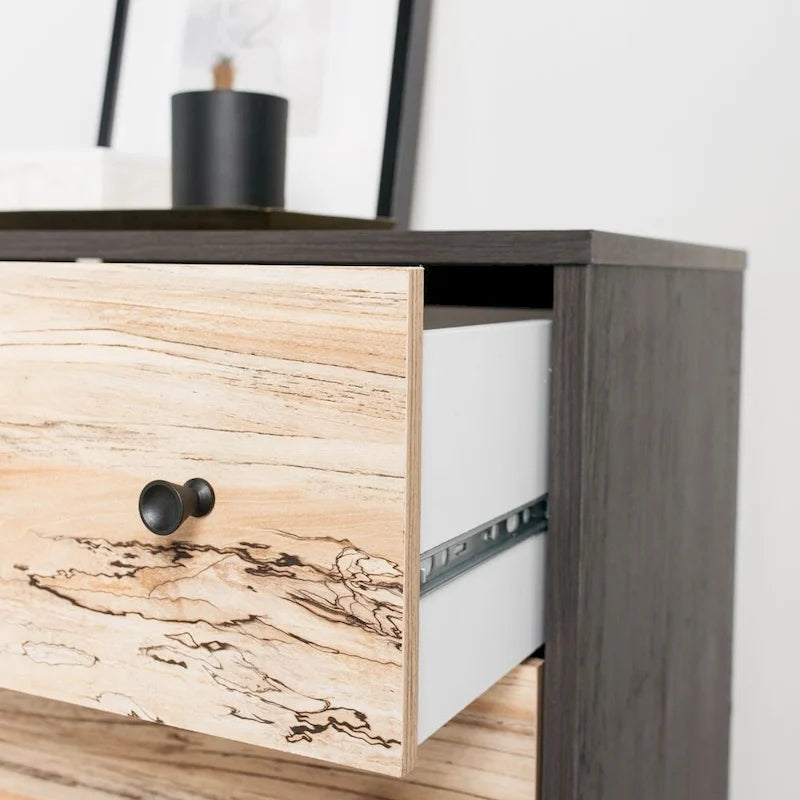 Commode à 6 tiroirs au fini grain de bois Piperton de Signature Design by Ashley