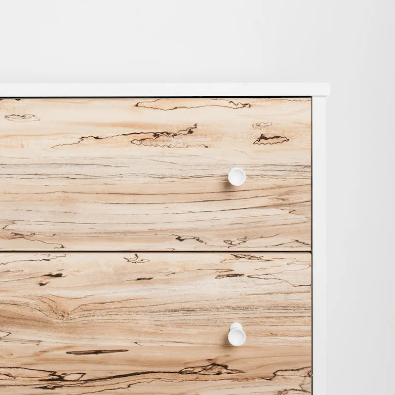 Commode à 6 tiroirs au fini grain de bois Piperton de Signature Design by Ashley