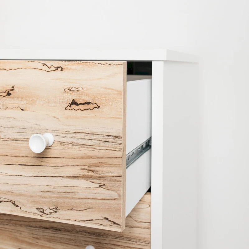 Commode à 6 tiroirs au fini grain de bois Piperton de Signature Design by Ashley