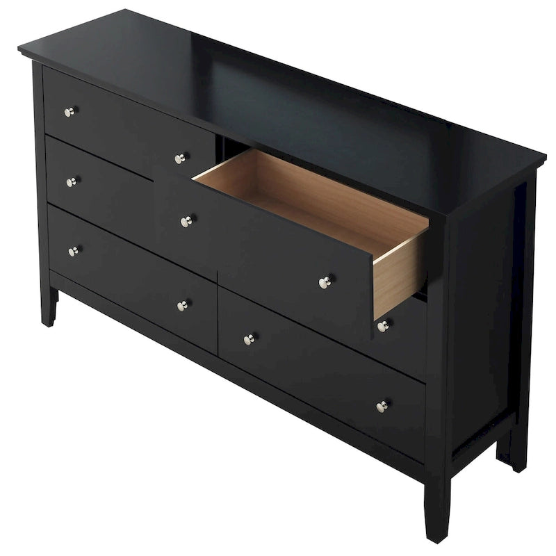Commode expresso Primo à 6 tiroirs