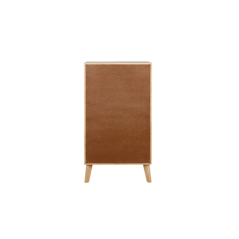 Commode 5 tiroirs en rotin Adelphi