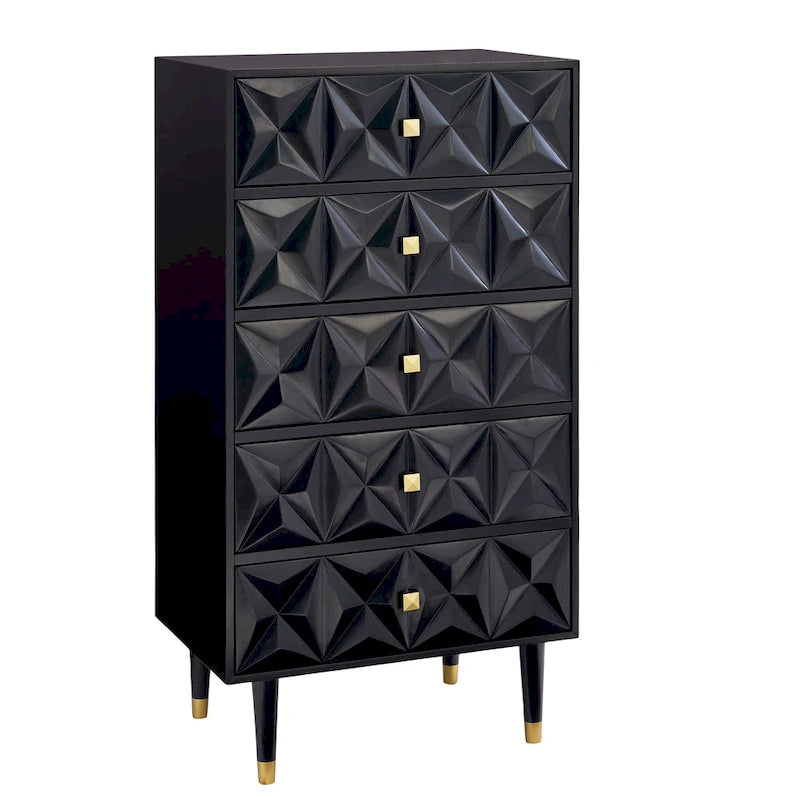 Commode à 5 tiroirs Bea Geo