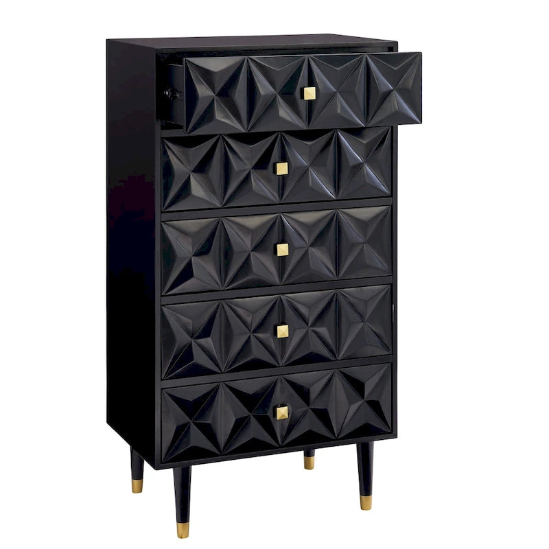 Commode à 5 tiroirs Bea Geo
