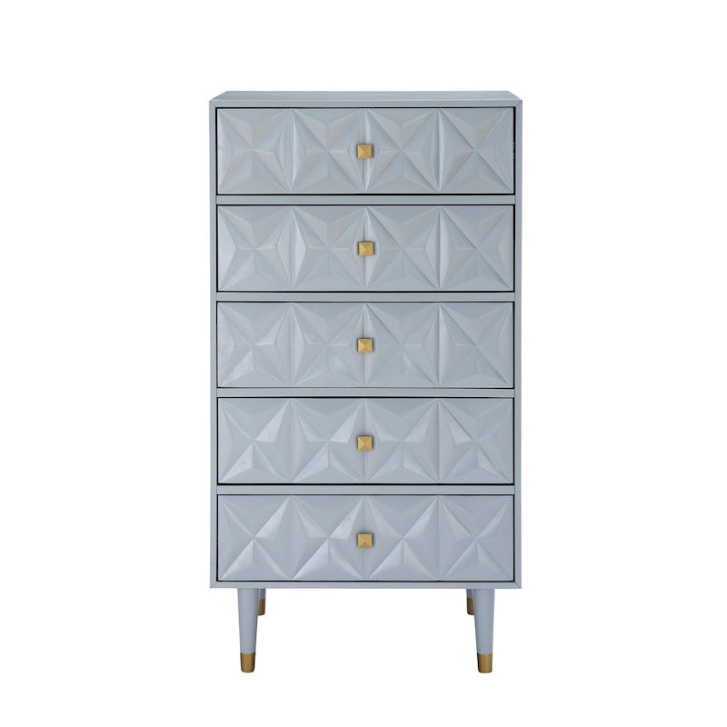 Commode à 5 tiroirs Bea Geo