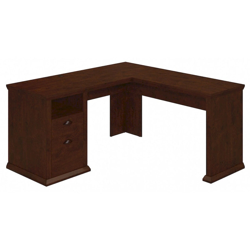 Bureau d'angle en L 60 W avec rangement Bush Furniture Yorktown