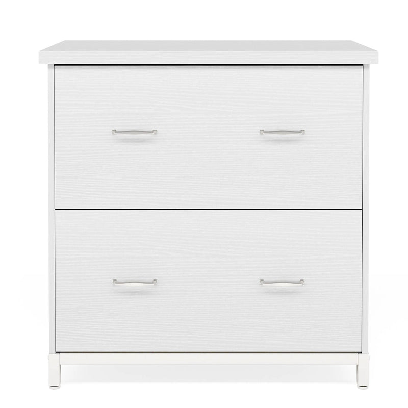 Classeur horizontal à 2 tiroirs pour bureau à domicile, format lettre
