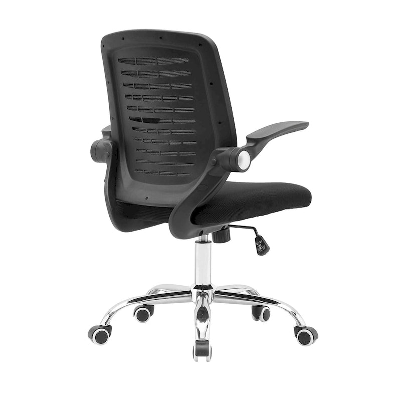 Chaise de bureau Porthos Home Hank, dossier en maille, siège réglable en hauteur