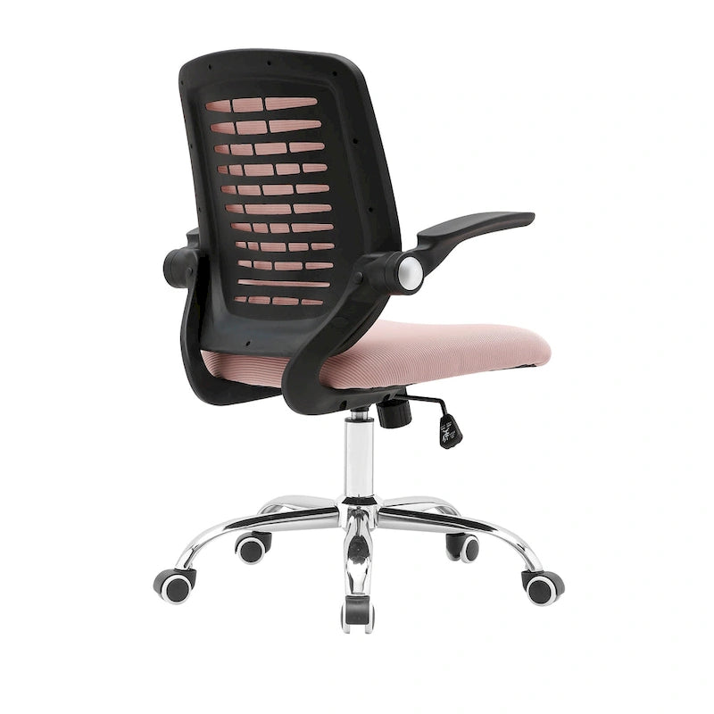 Chaise de bureau Porthos Home Hank, dossier en maille, siège réglable en hauteur