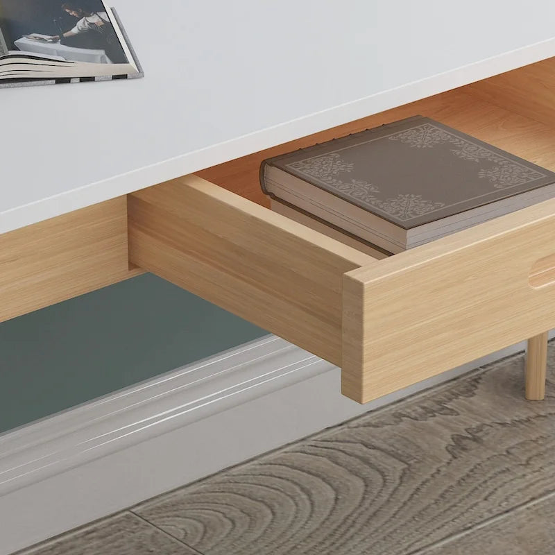 Bureau informatique avec 2 tiroirs pour la maison et le bureau